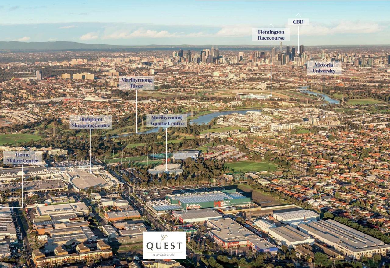 Quest Maribyrnong Aparthotel Exteriör bild